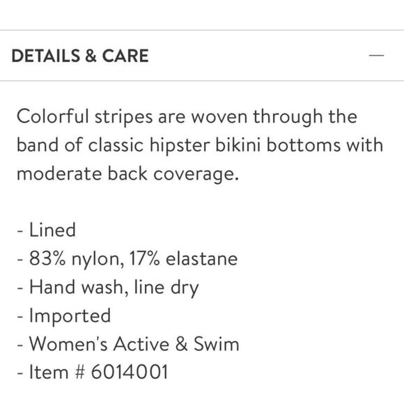 LA BLANCA Women's Size 16 Hipster Bikini Bottom Macramé Black NWT $54 - Picture 4 of 11